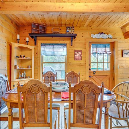 Secluded Black Hawk Log Cabin With Fire Pit! Exterior photo