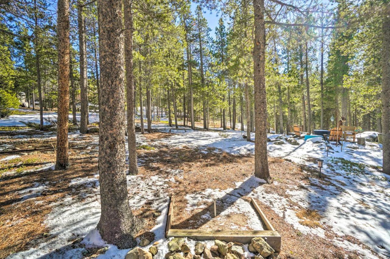 Secluded Black Hawk Log Cabin With Fire Pit! Exterior photo