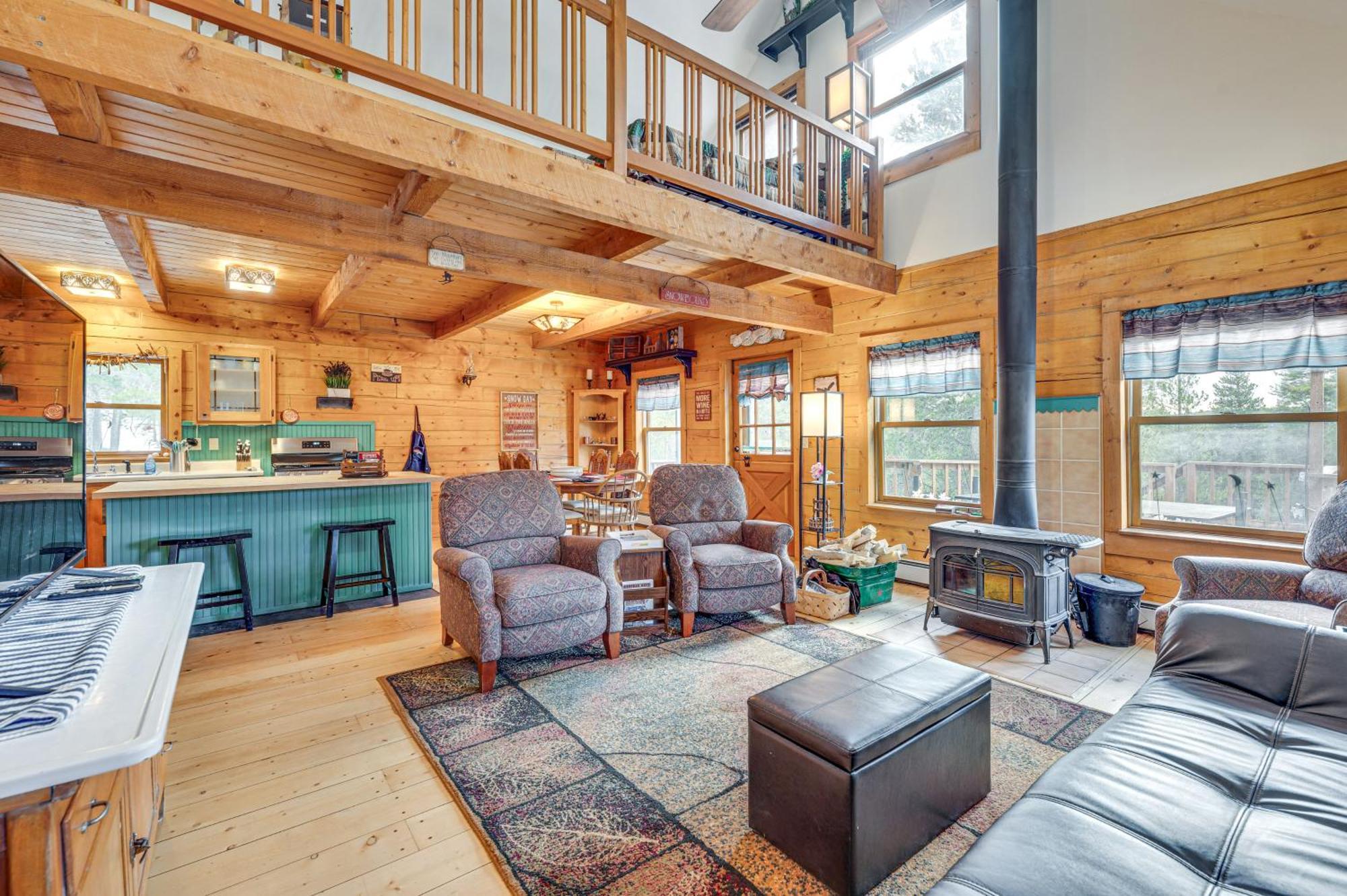 Secluded Black Hawk Log Cabin With Fire Pit! Exterior photo
